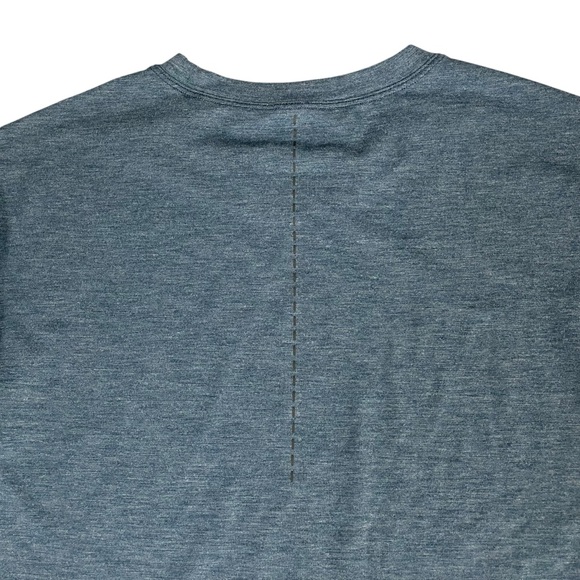 lululemon athletica Men’s 3/4 Sleeve Reflective Shirt Large Teal - Picture 7 of 12